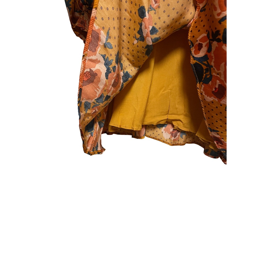 Free‎ People Womens Floral Fit & Flare Dress Size 2 - Picture 5 of 10